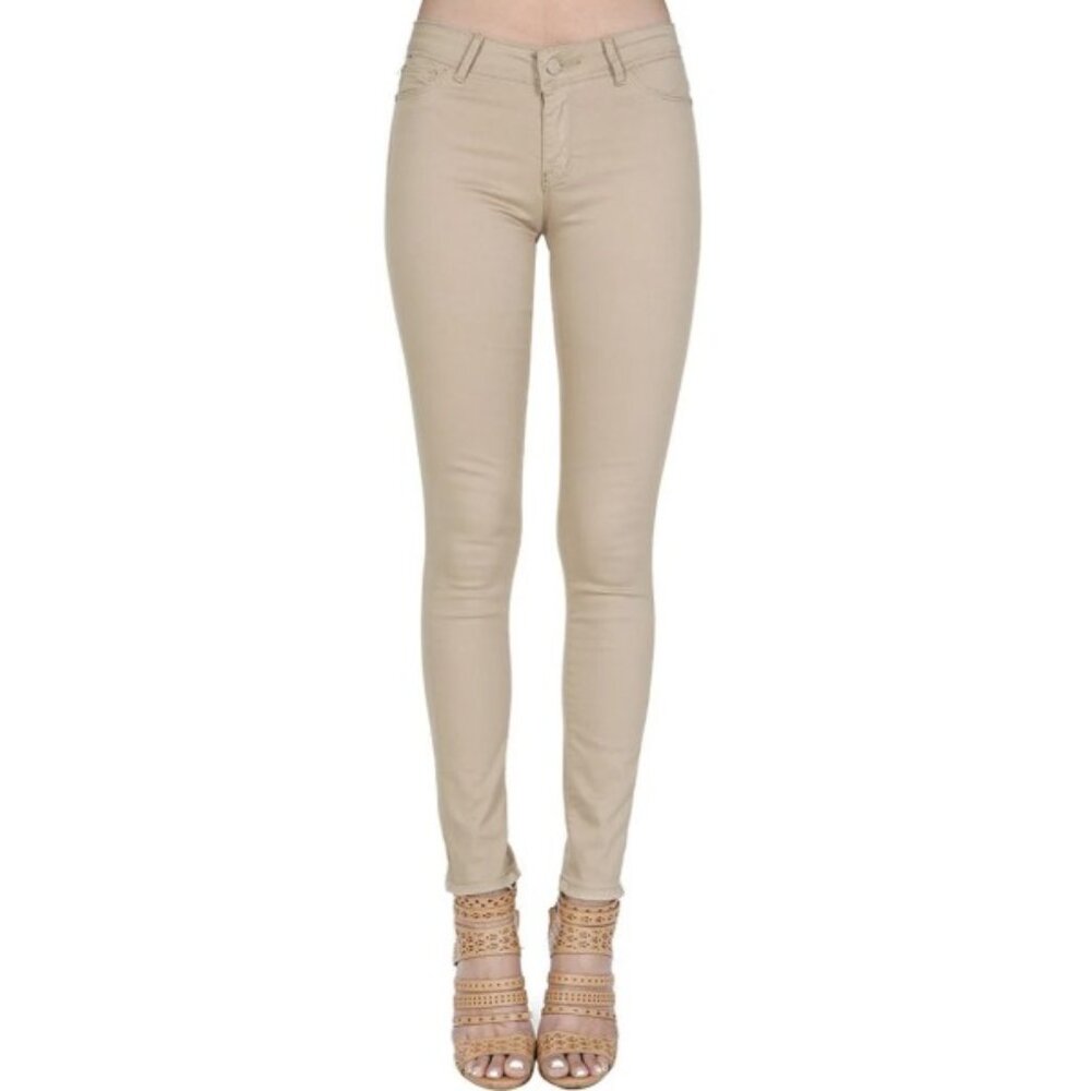 H&M Sand Color Stretchy Skinny Jeans, NWOT, 8